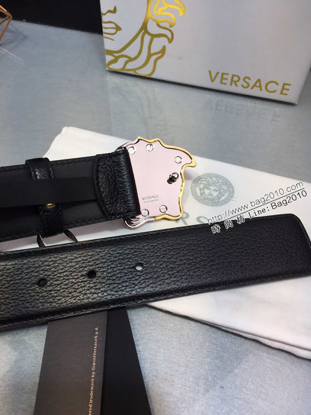 VERSVE高端男士皮帶 範思哲Versace美杜莎頭像皮帶  jjp2087
